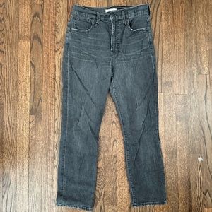 Madewell - Perfect Vintage Crop Jean in Black